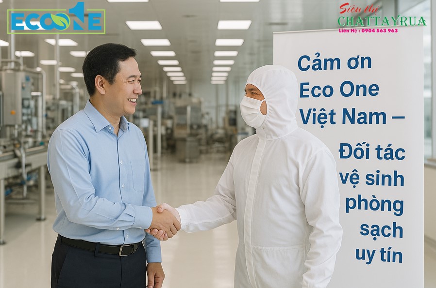 Eco One Việt Nam đối tác vệ sinh phòng sạch uy tín